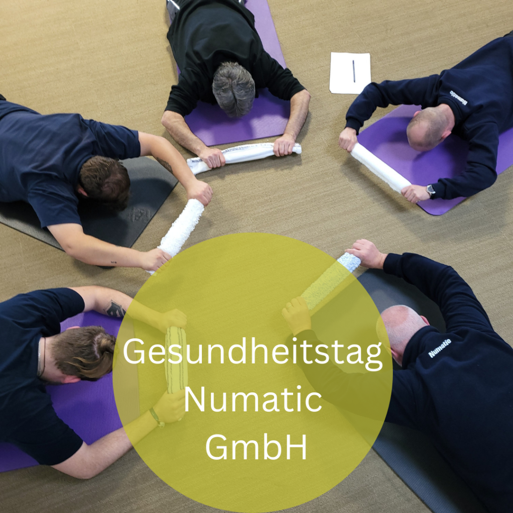 GESUNDHEITSTAGE BEI NUMATIC INTERNATIONAL GmbH