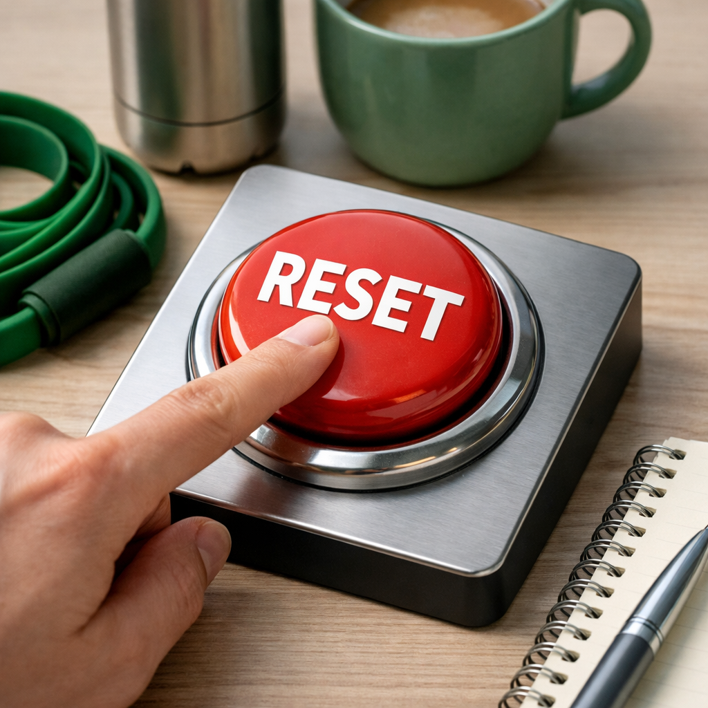 Januar-Reset: Drück den Knopf – und geh los.