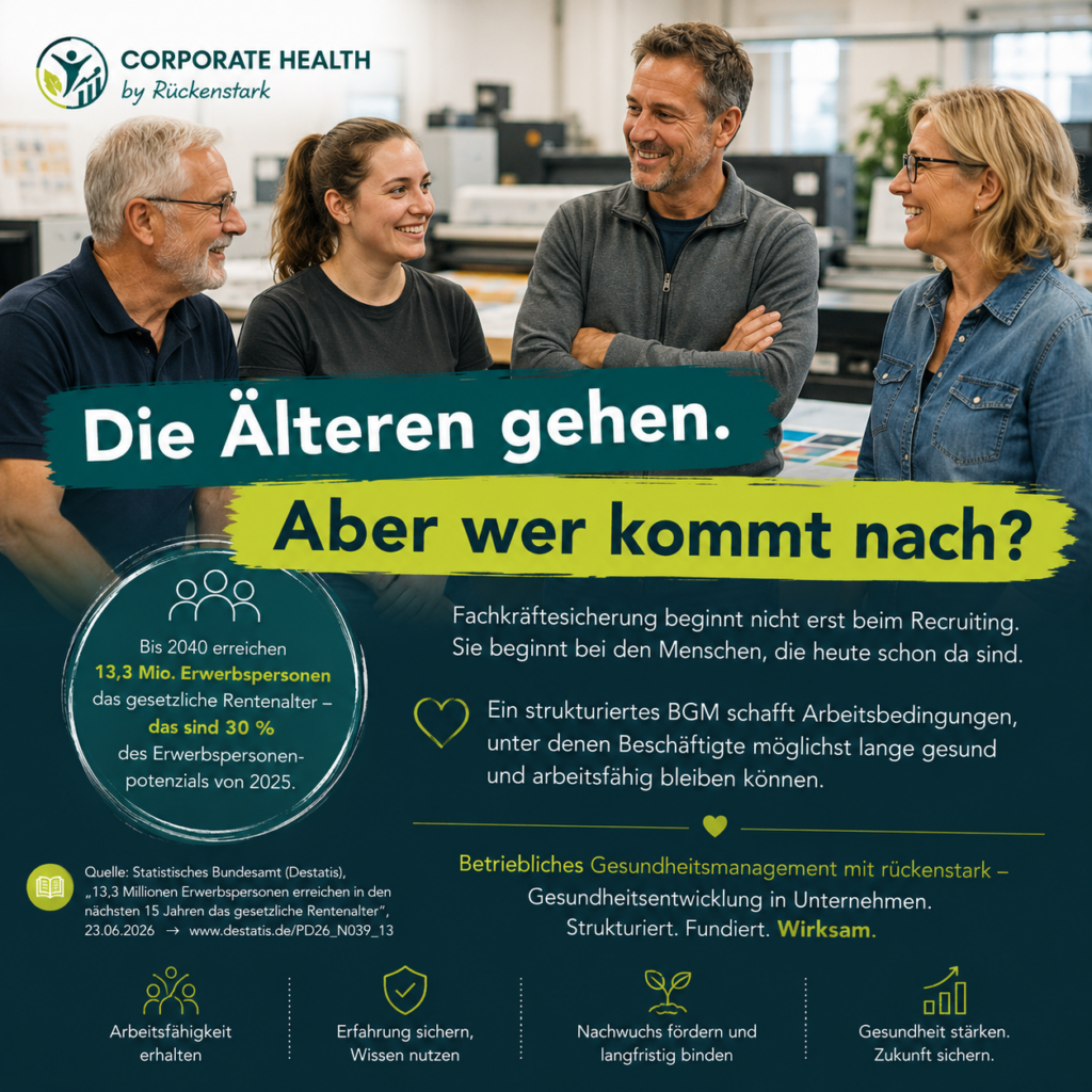 Die Älteren gehen. Aber wer kommt nach?