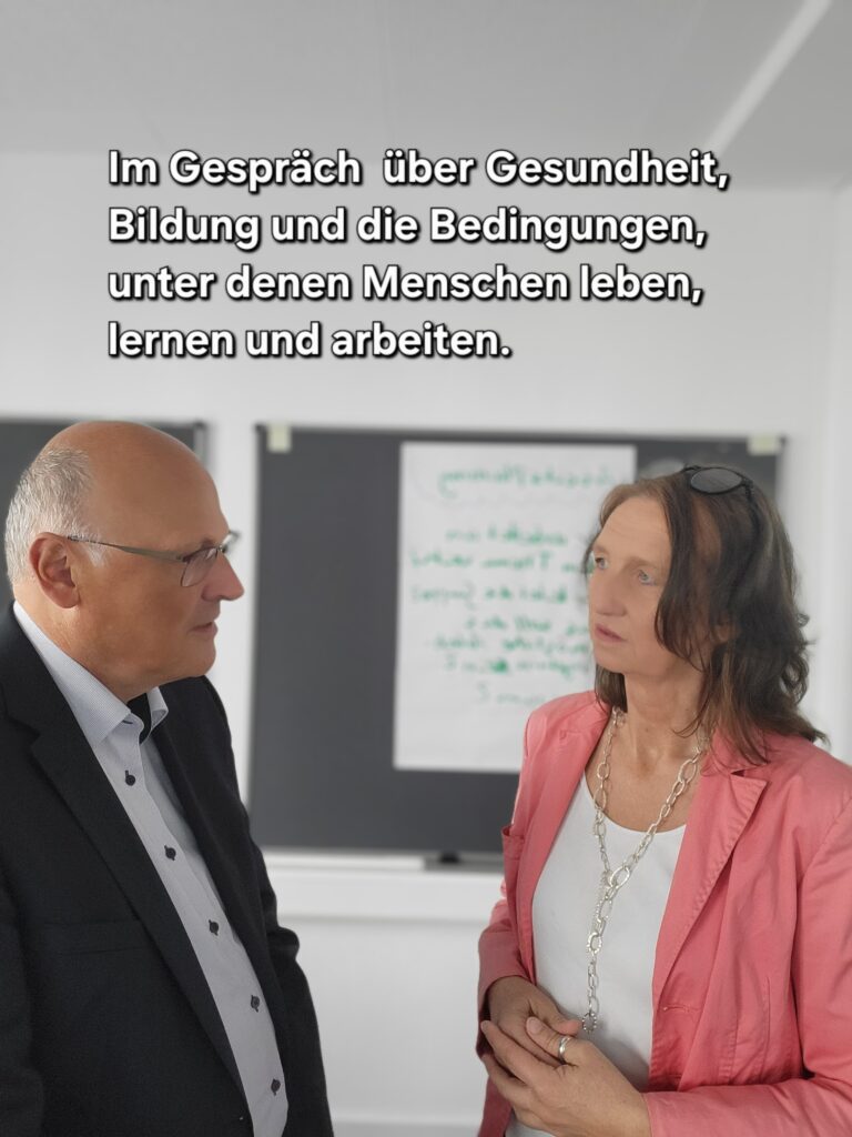 Gesundheit entsteht nicht erst, wenn jemand krank wird